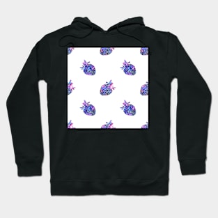 Bright watercolor strawberry, galaxy berries Hoodie